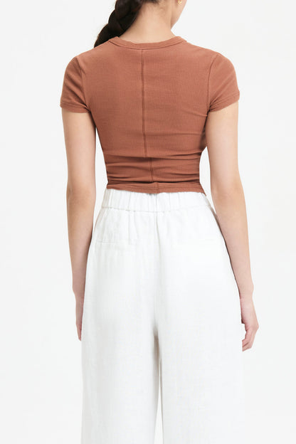 MONROE ORGANIC RIB TEE