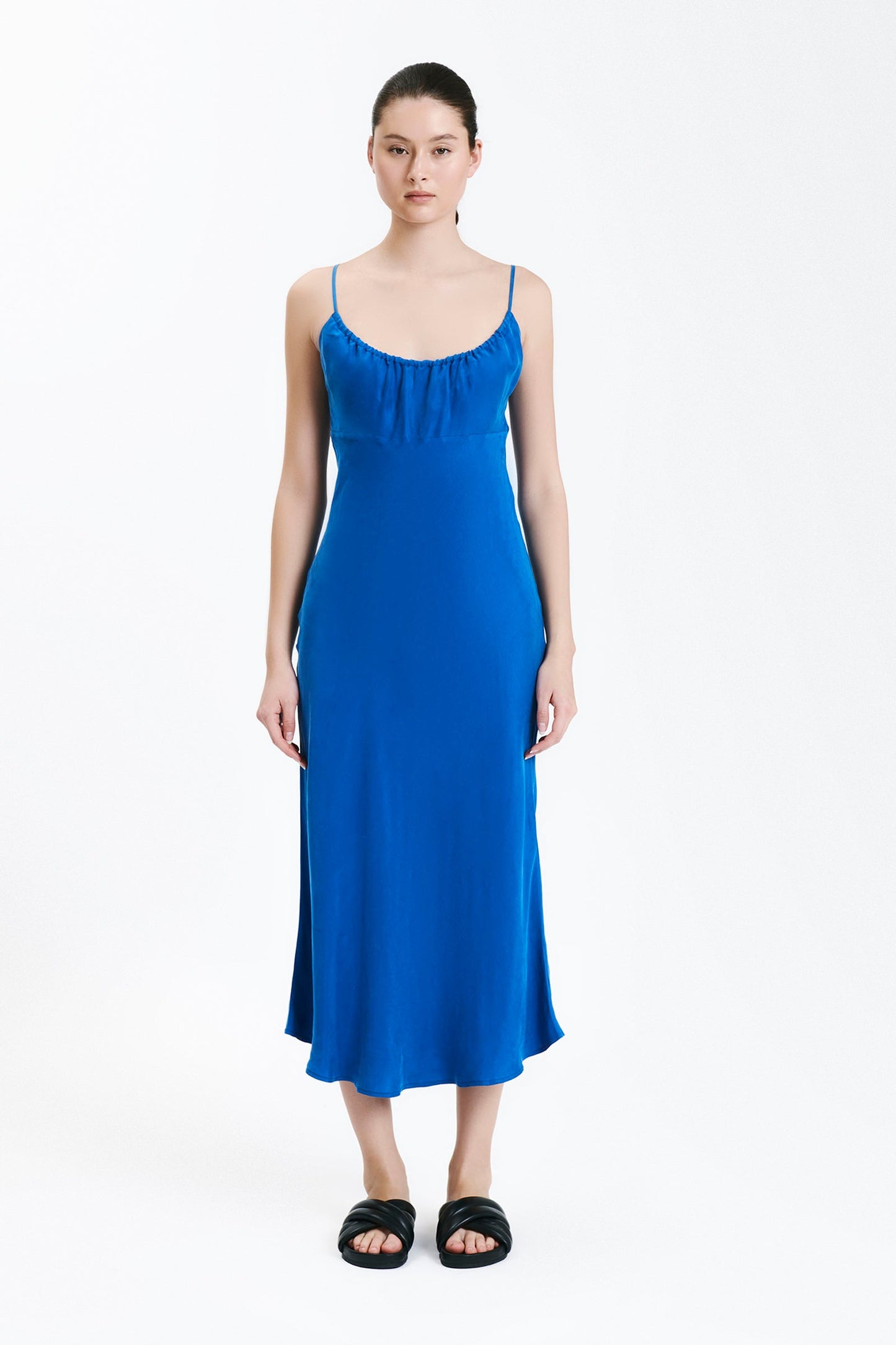 SOL CUPRO DRESS