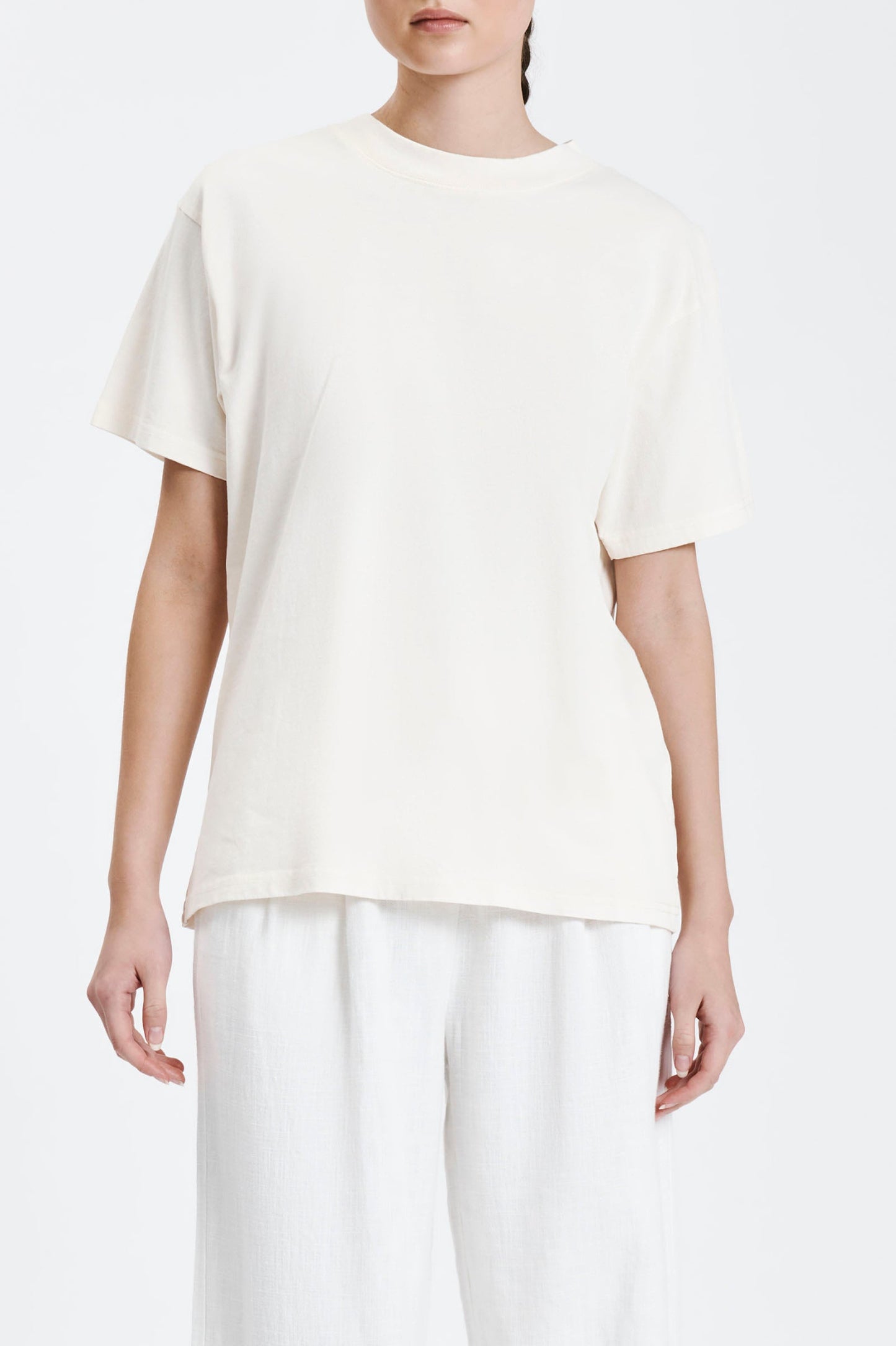 FRANKIE ORGANIC WASHED BF TEE