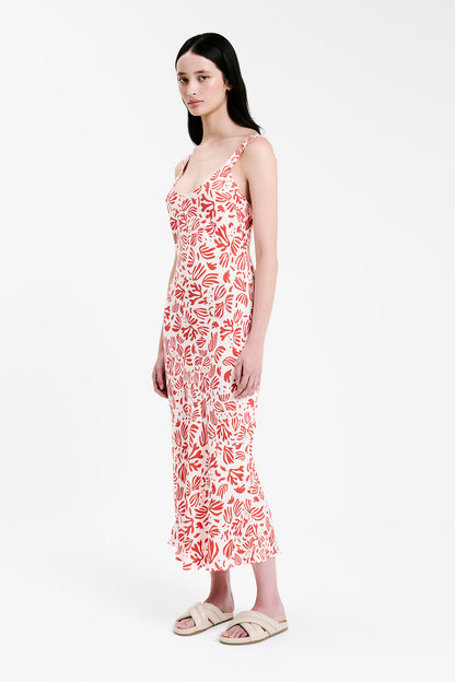 ENVER MIDI DRESS