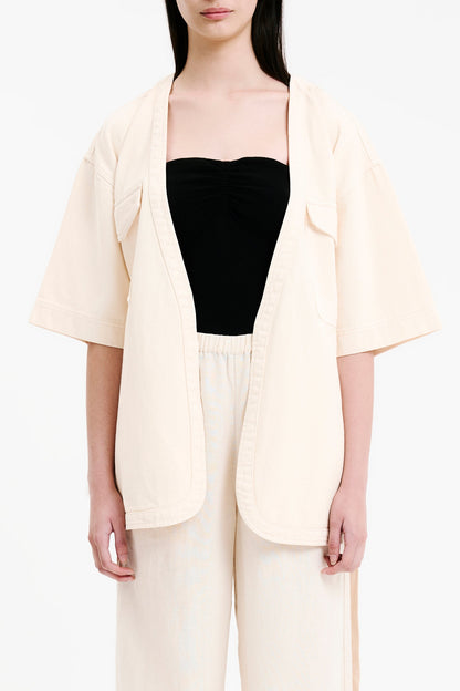 BLAISE TIE FRONT JACKET