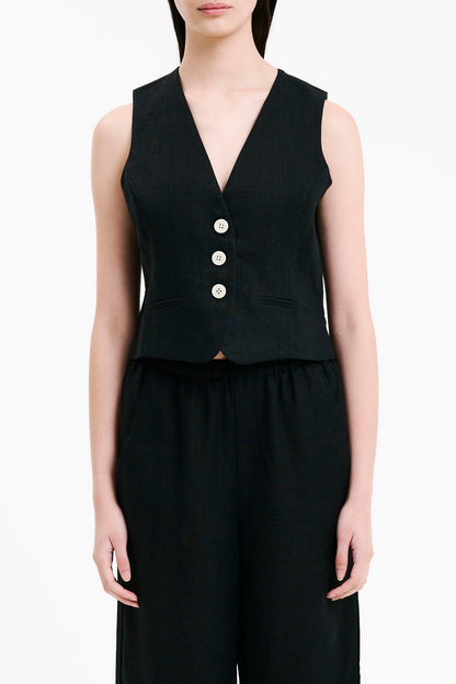 CERES LINEN VEST