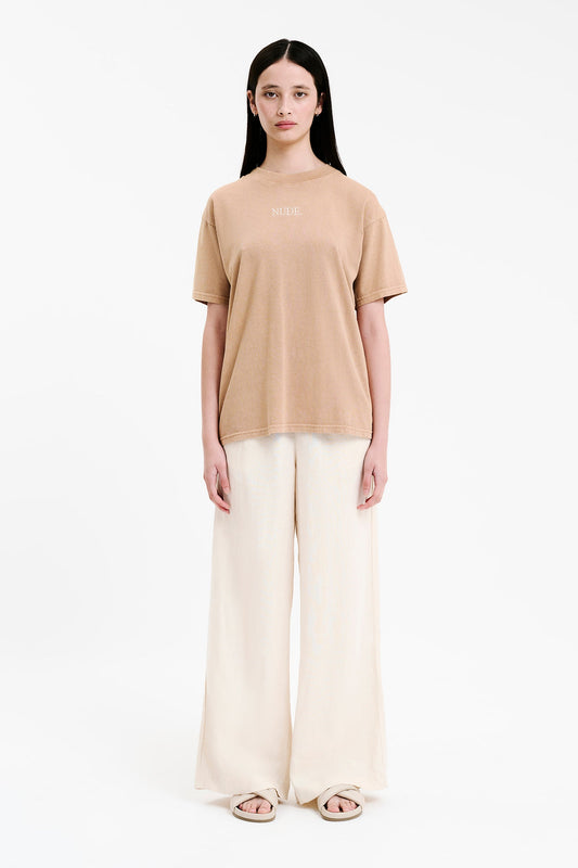 NUDE. ORGANIC BOYFRIEND TEE