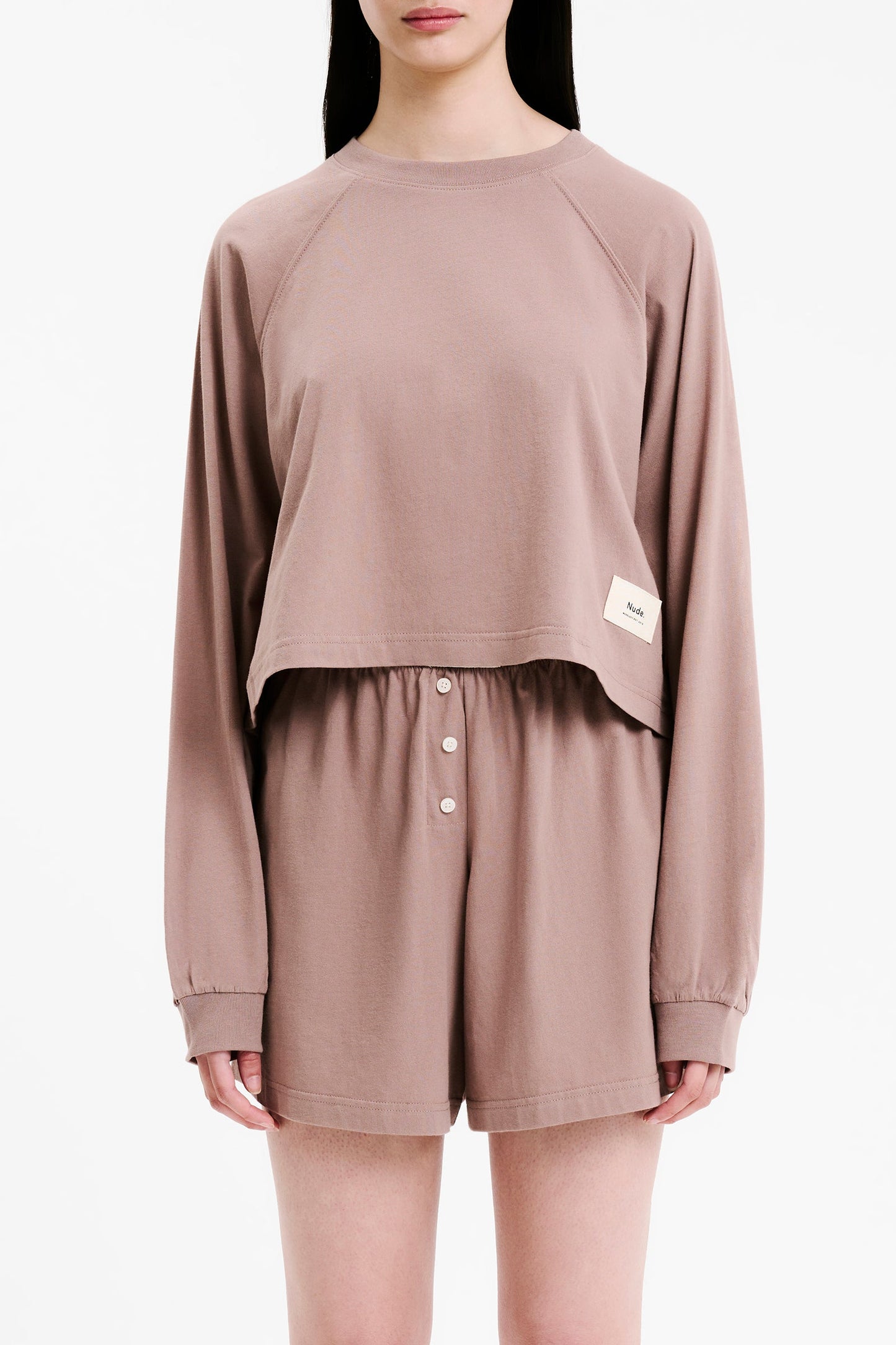 LOUNGE JERSEY LS TEE