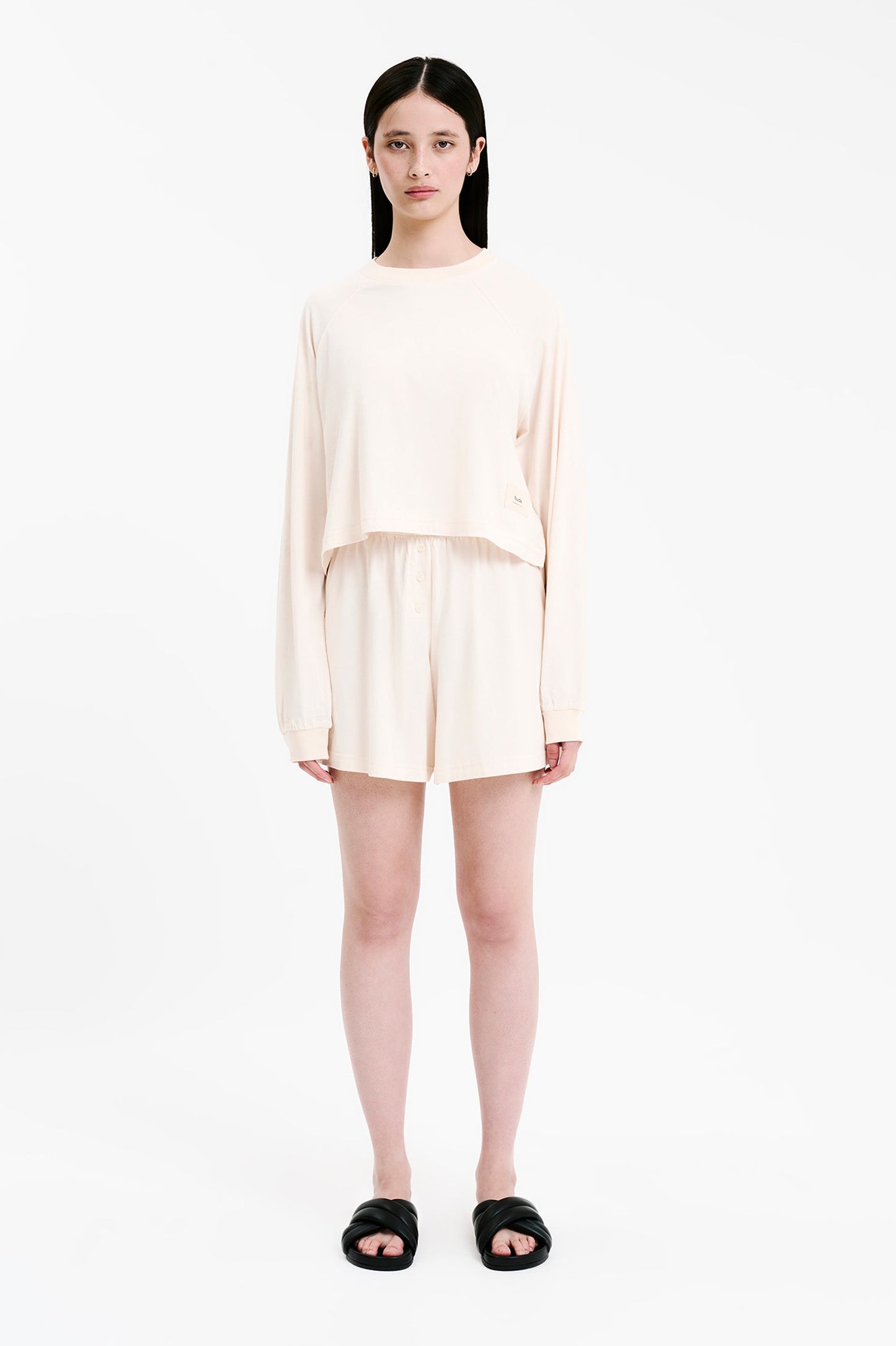 LOUNGE JERSEY LS TEE