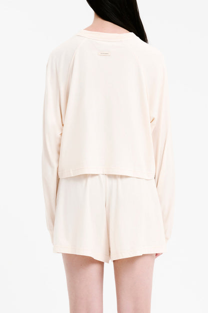 LOUNGE JERSEY LS TEE