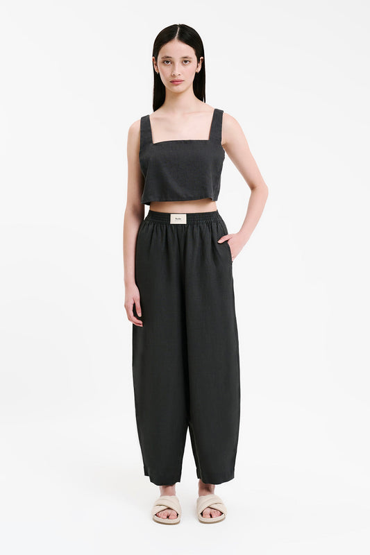 LOUNGE HERITAGE LINEN PANT