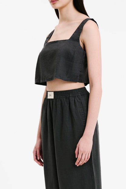 LOUNGE HERITAGE LINEN CAMI