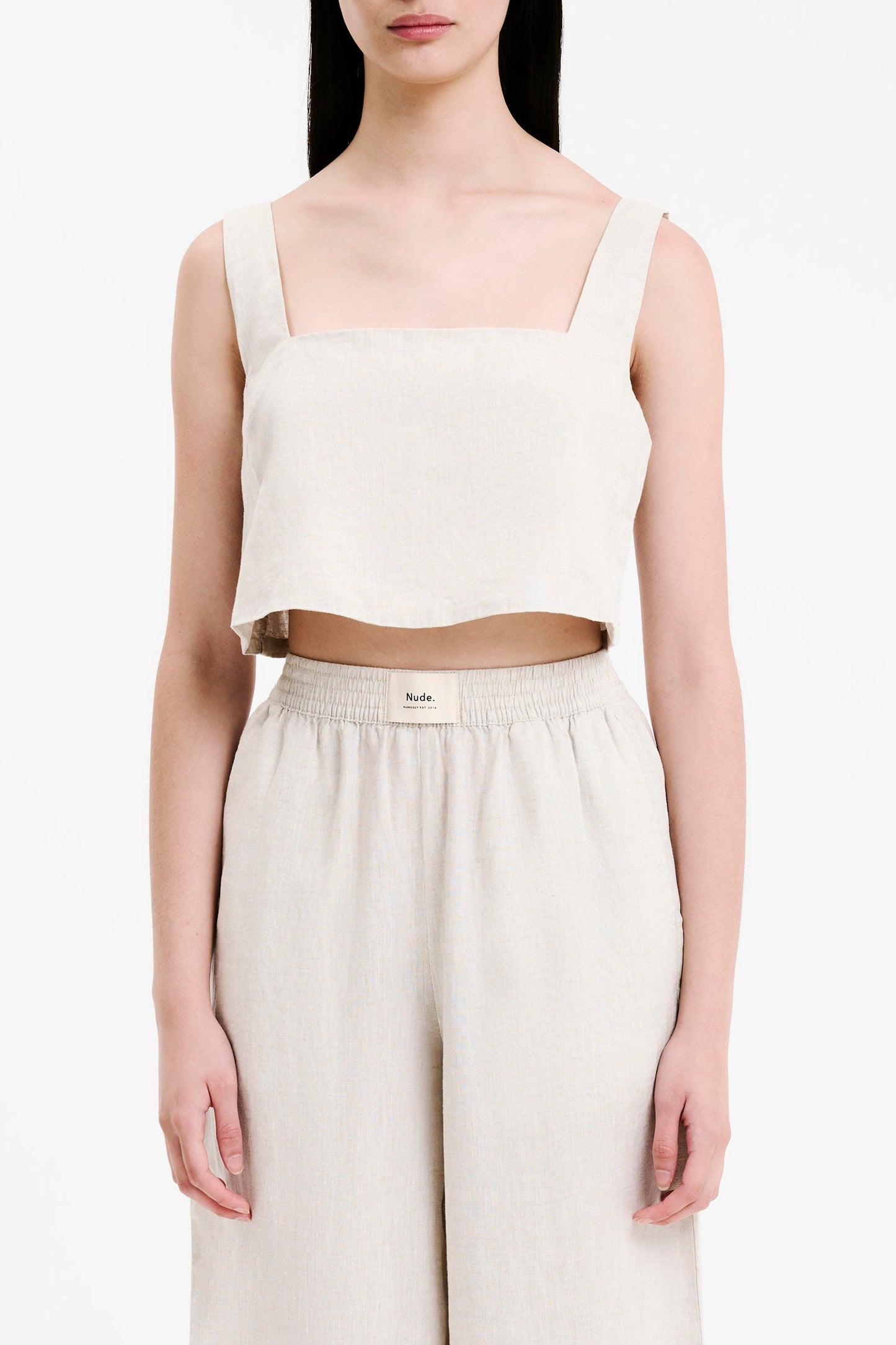 LOUNGE HERITAGE LINEN CAMI