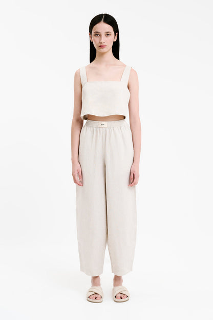 LOUNGE HERITAGE LINEN CAMI