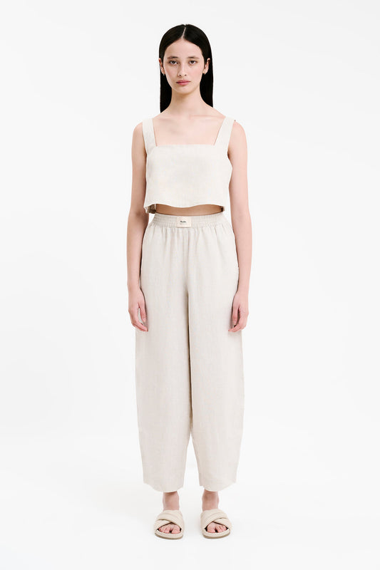 LOUNGE HERITAGE LINEN CAMI