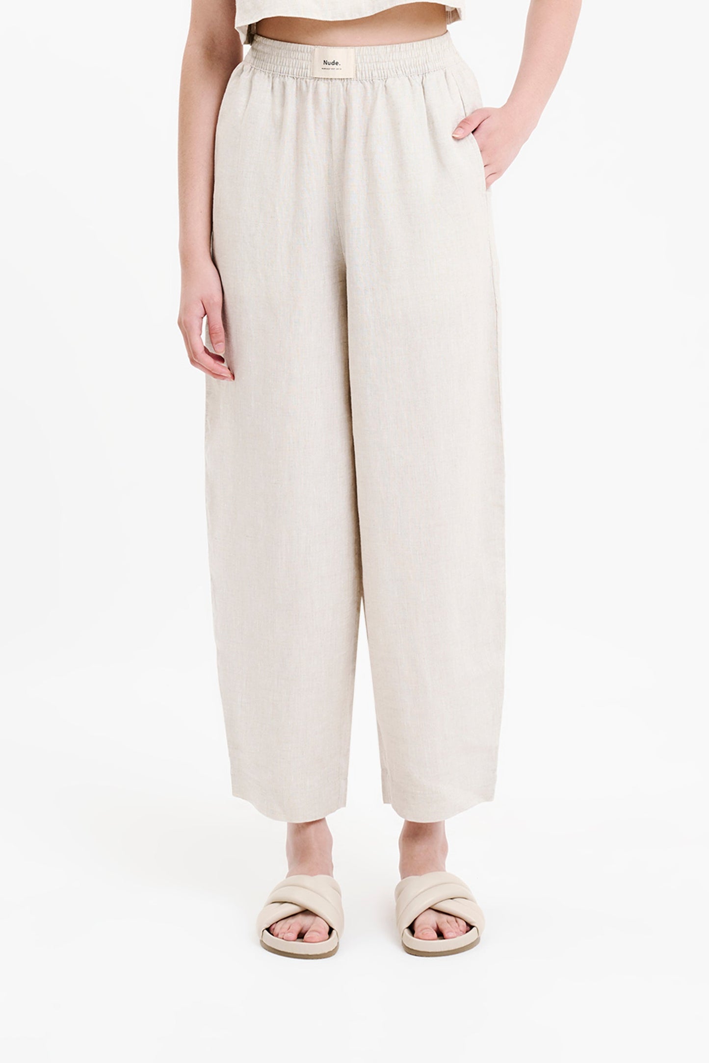 LOUNGE HERITAGE LINEN PANT