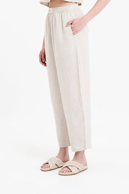 LOUNGE HERITAGE LINEN PANT