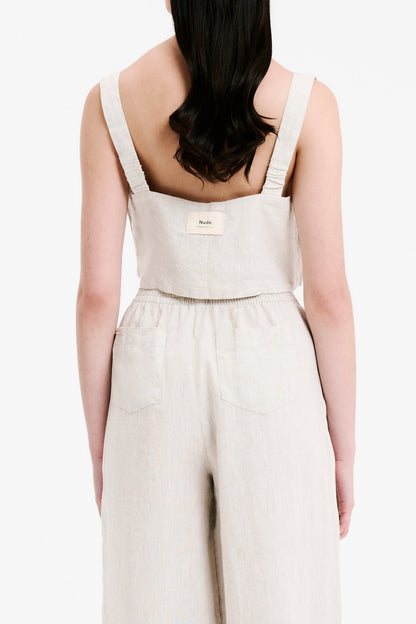 LOUNGE HERITAGE LINEN CAMI