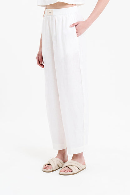 LOUNGE HERITAGE LINEN PANT