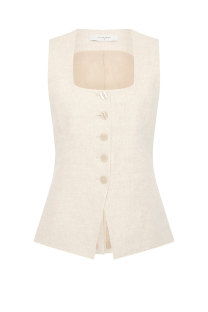CLIO LINEN VEST