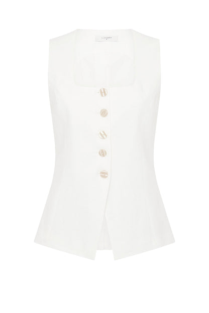 CLIO LINEN VEST