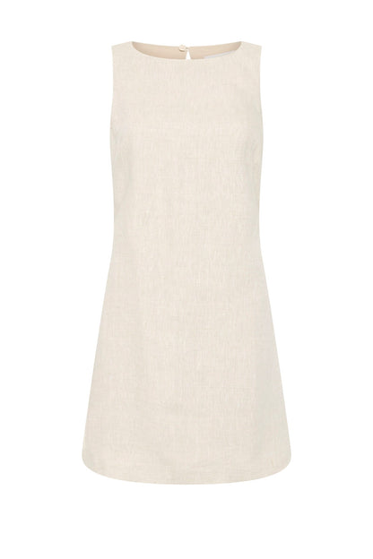 ALIYA LINEN MINI DRESS