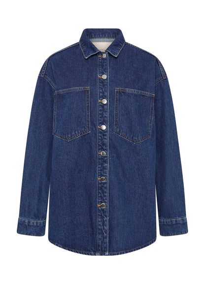 ORGANIC DENIM OVERSHIRT