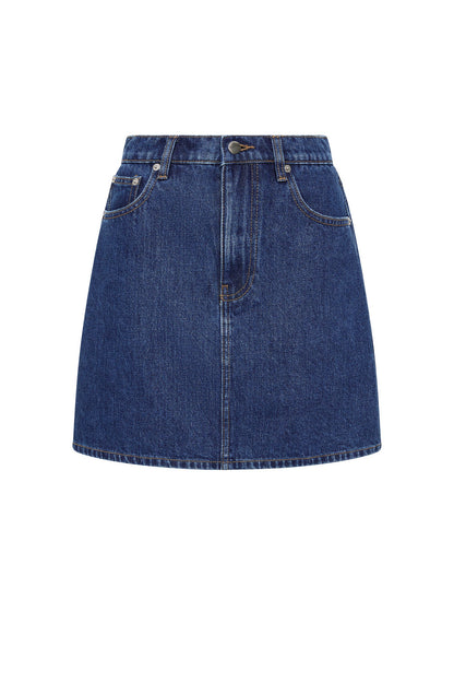 SIA DENIM MINI SKIRT