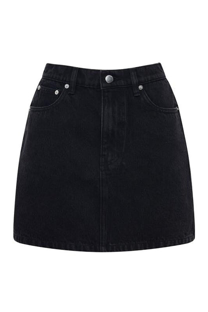 SIA DENIM MINI SKIRT