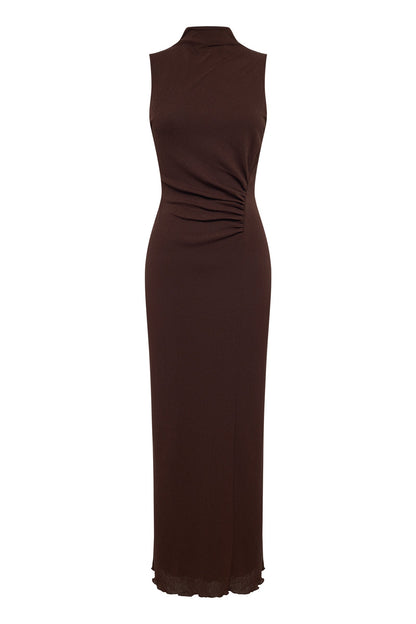 WINSTON MESH MAXI DRESS