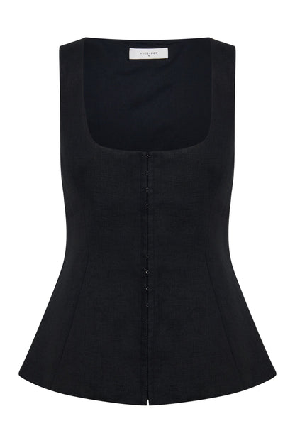 QUINN LINEN VEST