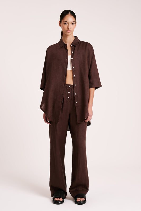 LOUNGE LINEN PANT