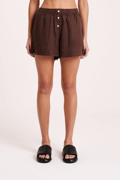 LOUNGE LINEN SHORT