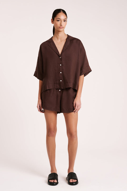 LOUNGE LINEN SHORT