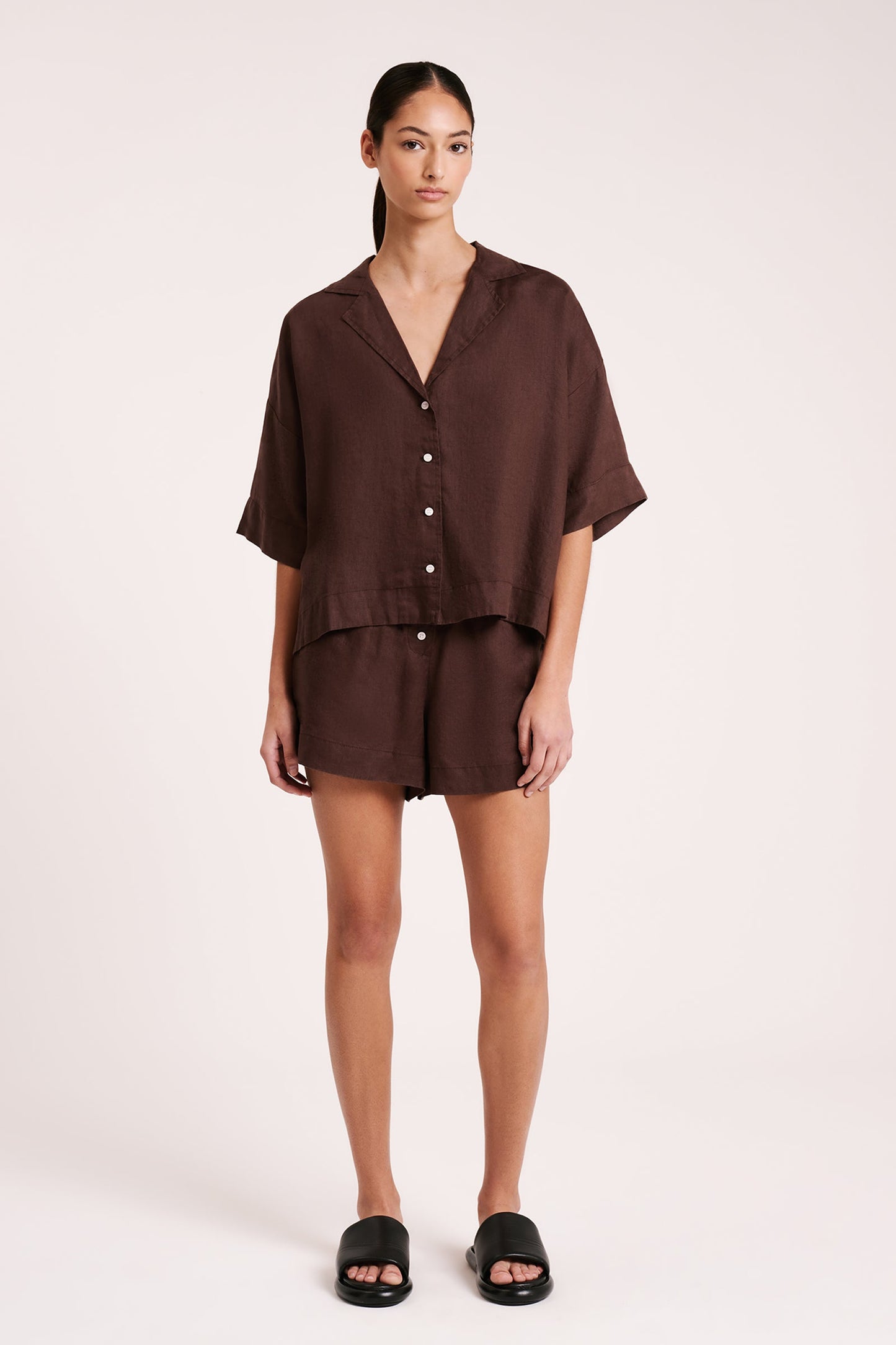 LOUNGE LINEN SHORT