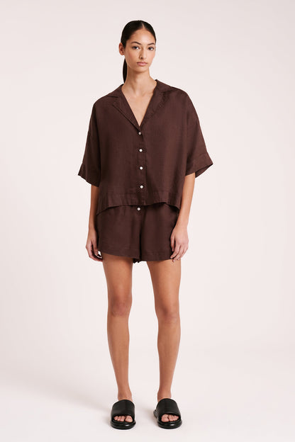LOUNGE LINEN SHORT
