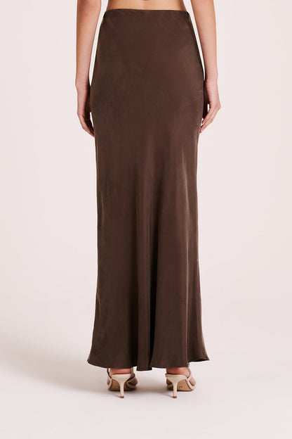 INES CUPRO SKIRT