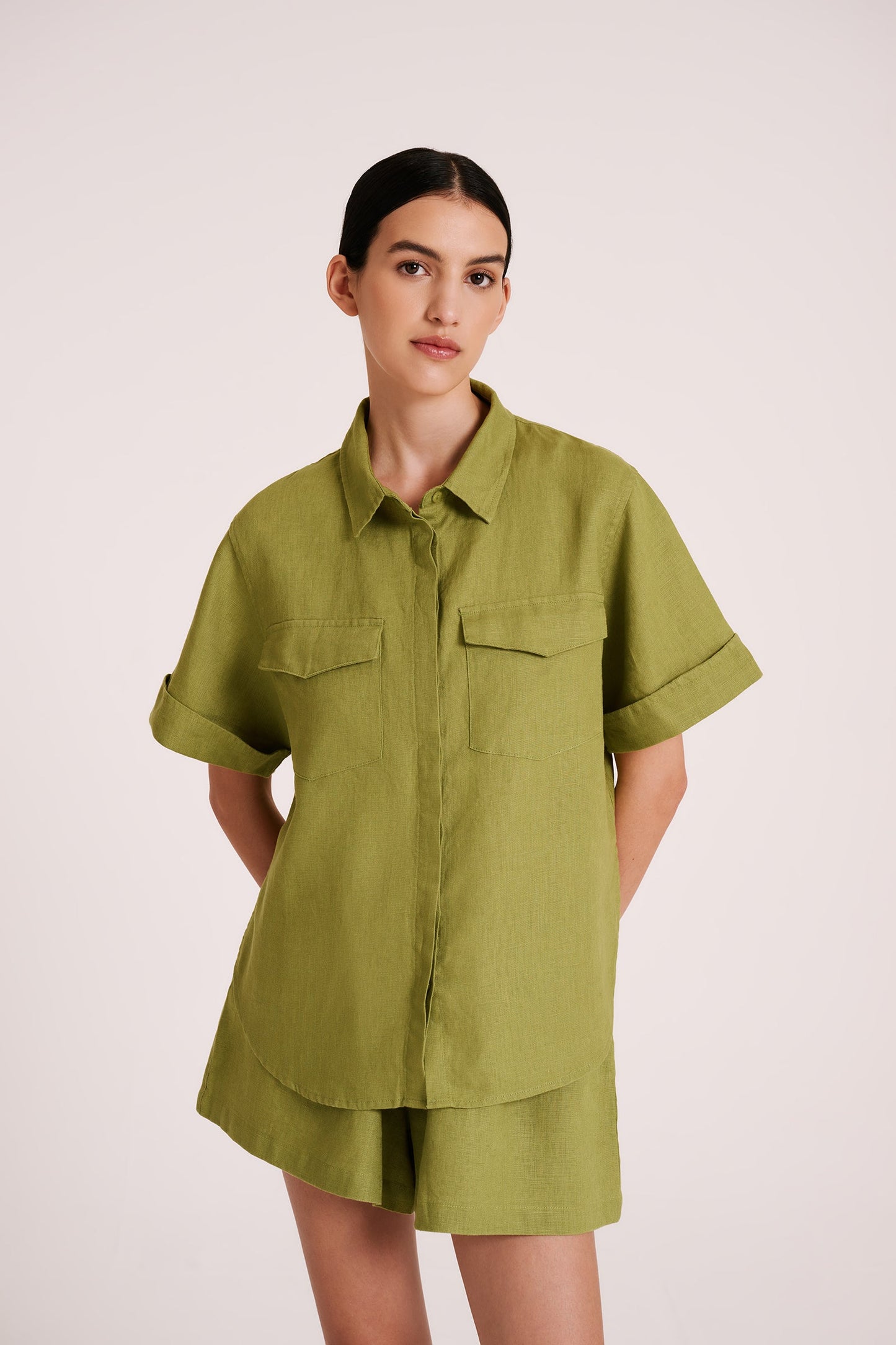 DESI LINEN SHIRT
