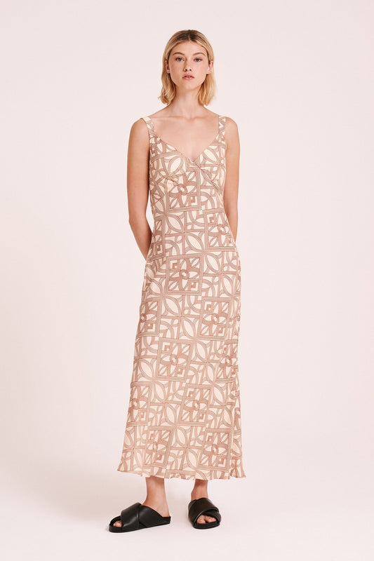 SHANI CUPRO DRESS