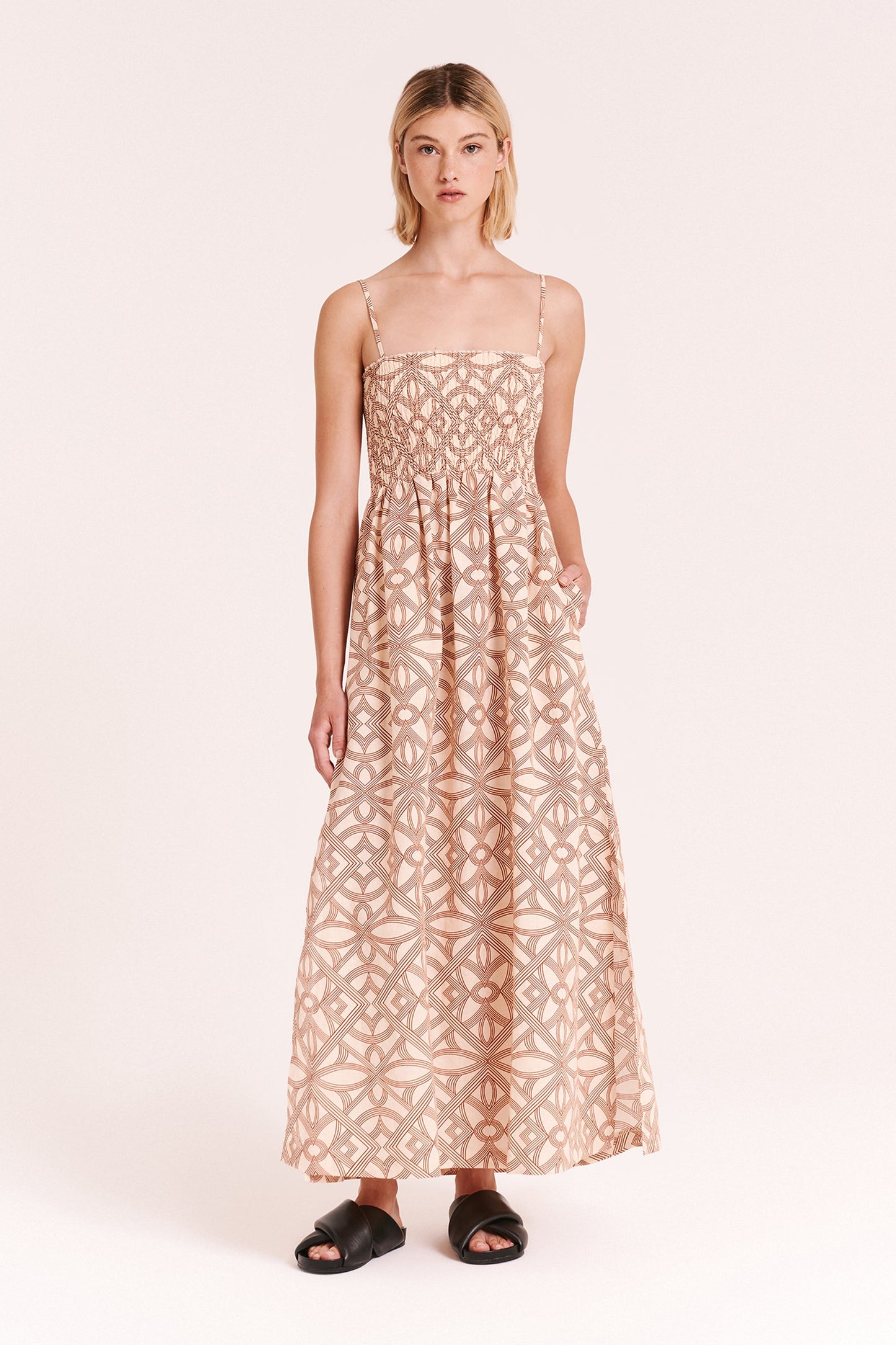 SHANI LINEN MAXI DRESS