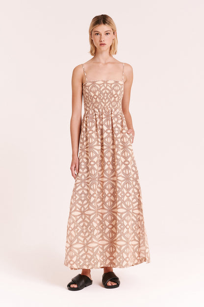 SHANI LINEN MAXI DRESS