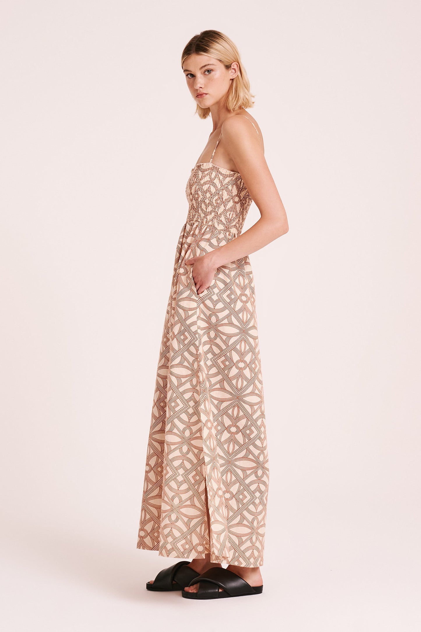 SHANI LINEN MAXI DRESS