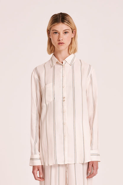 NOOSHA CUPRO LS SHIRT