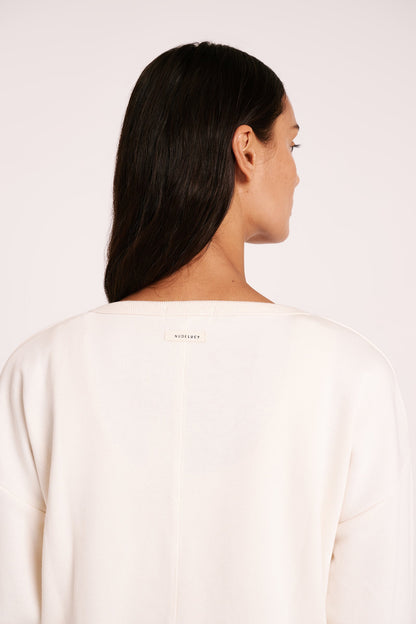 LOUNGE FLEECE TEE