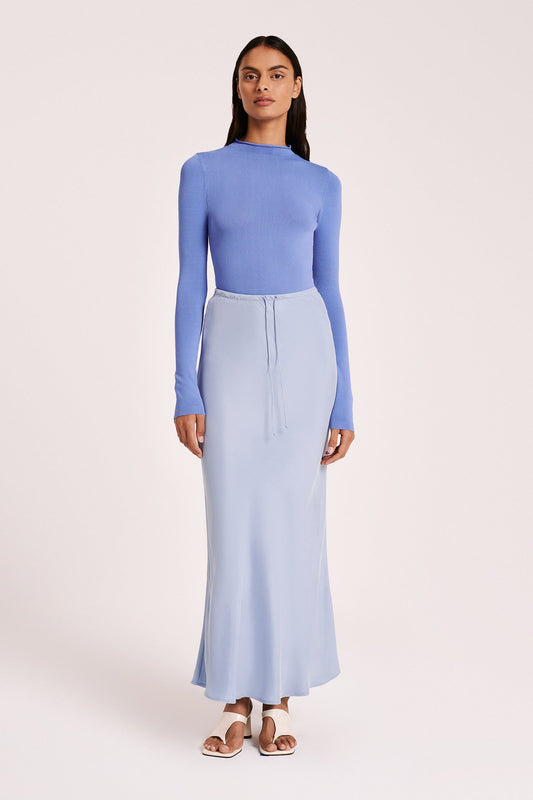 HAYZ CUPRO MAXI SKIRT