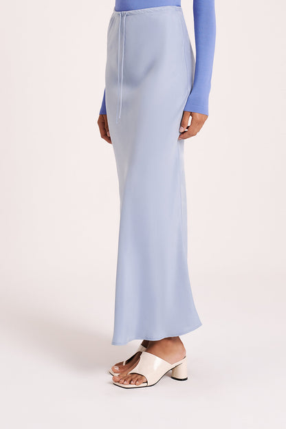 HAYZ CUPRO MAXI SKIRT
