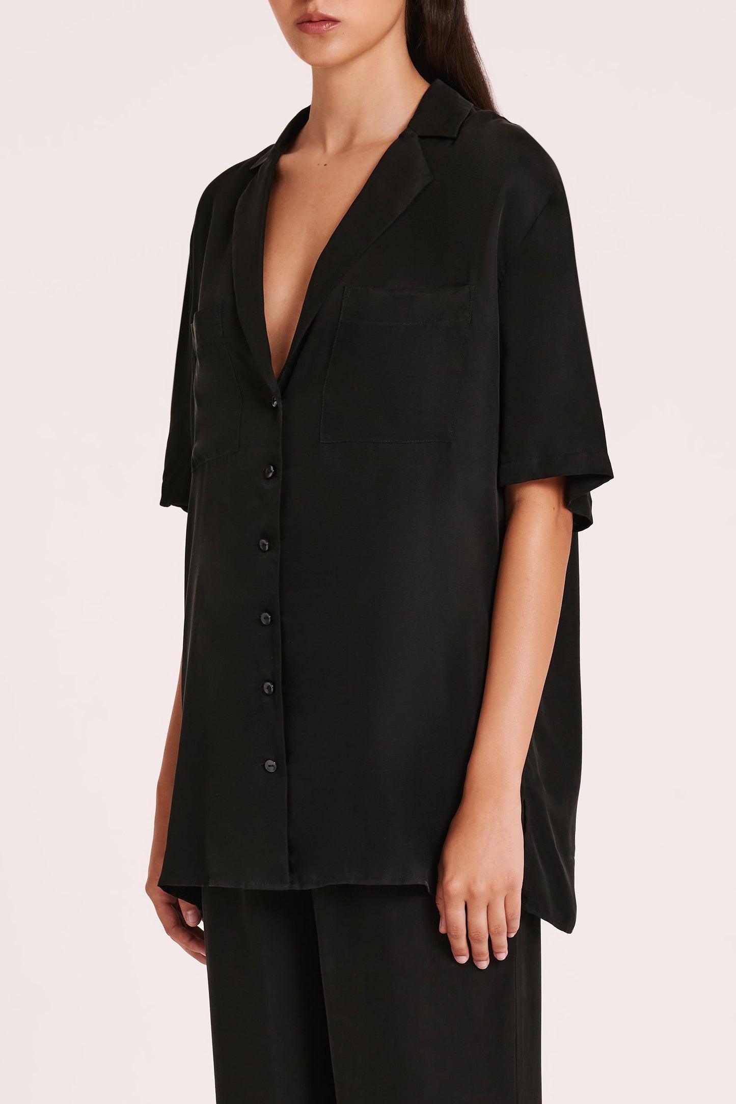 LUCIA CUPRO SHIRT