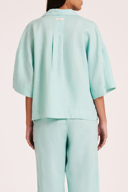 LOUNGE LINEN SHIRT