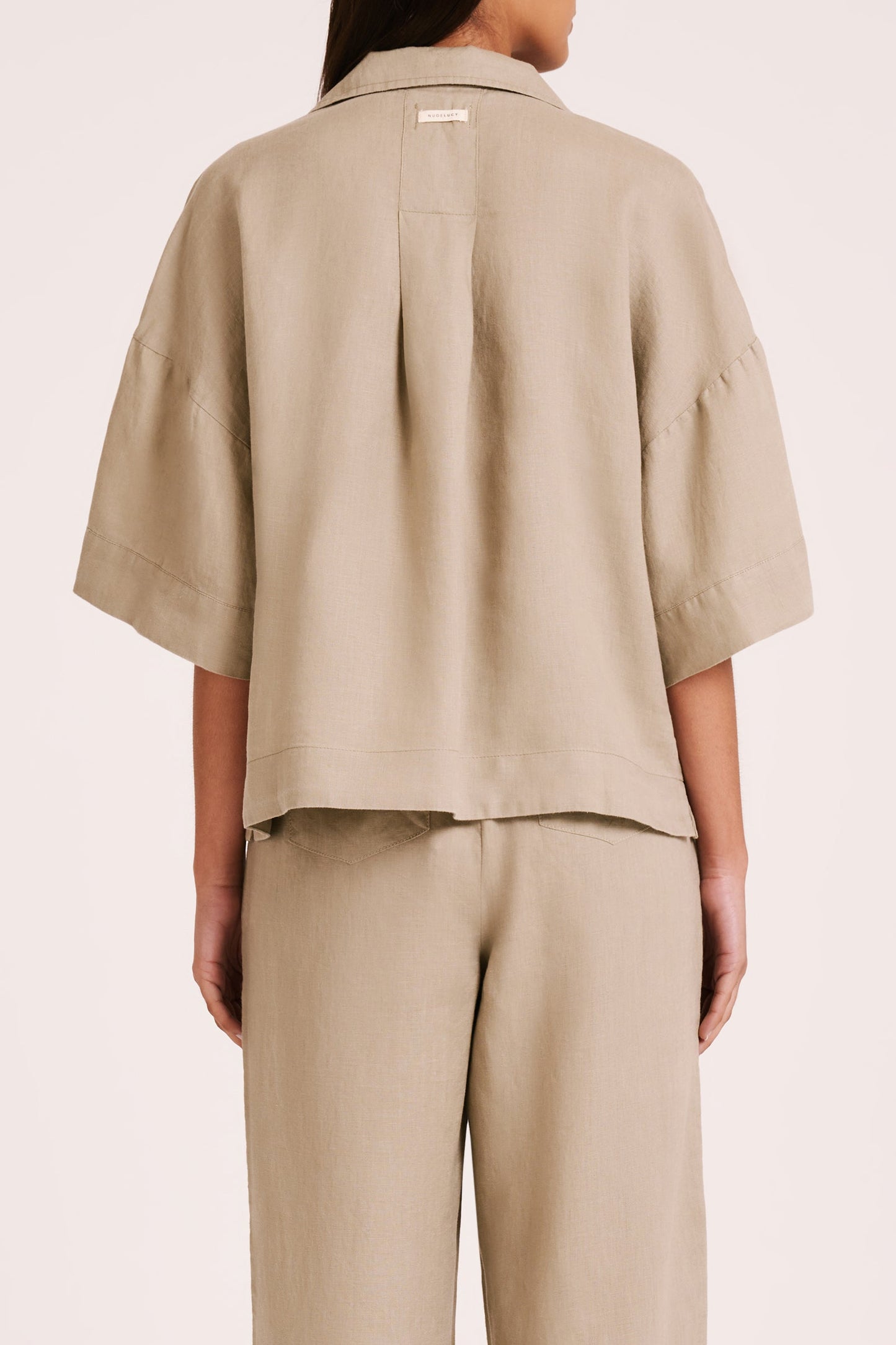 LOUNGE LINEN SHIRT