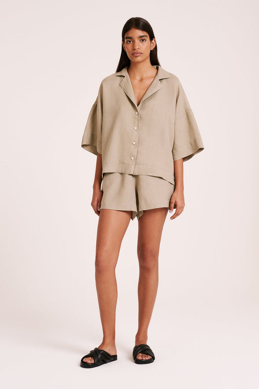 LOUNGE LINEN SHORT