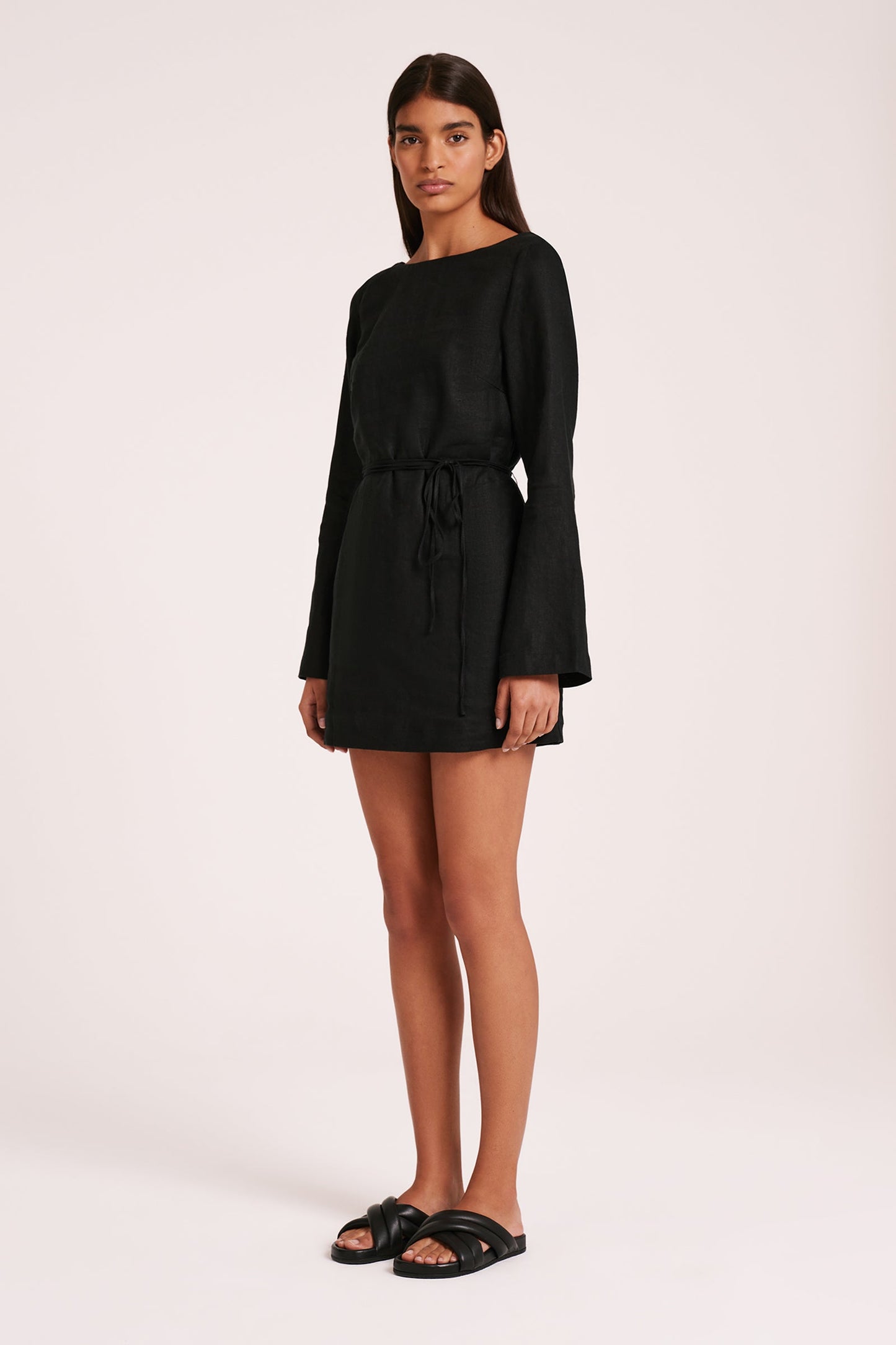 MINA LINEN DRESS