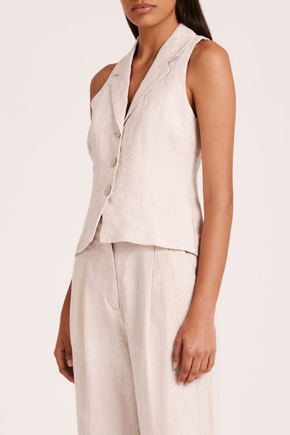 THILDA LINEN VEST