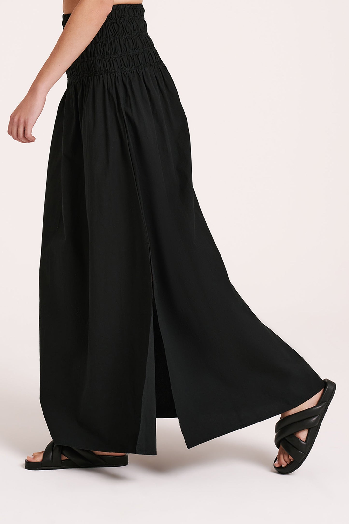 OASIS POPLIN MAXI SKIRT