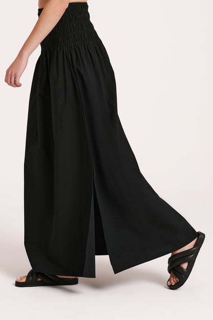 OASIS POPLIN MAXI SKIRT